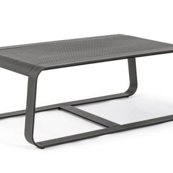 MERRIGAN fekete kerti dohányzóasztal 105cm kép