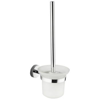 Mexen Loft wc kefe fali tartóval - króm / üveg (7012650-00) kép