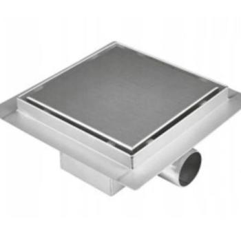 Mexen zuhanyfolyóka - inox fedlap - 15 x 15 cm (1010015) kép