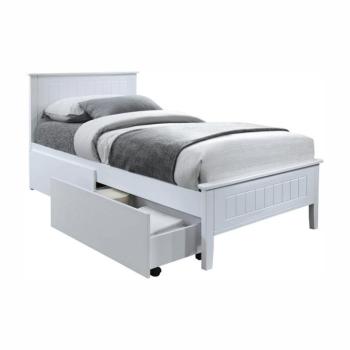 MIDEA fehér mdf ágy kép