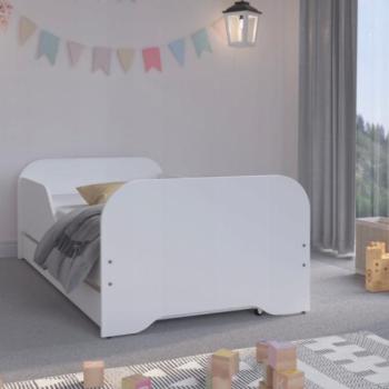 MIKI Gyerekágy 160 x 80 cm - fehér kép