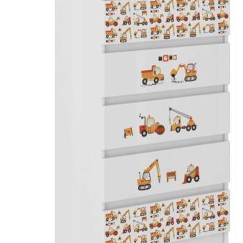 Minőségi gyerek komód 121 x 40 x 70 cm - Munkagépek kép