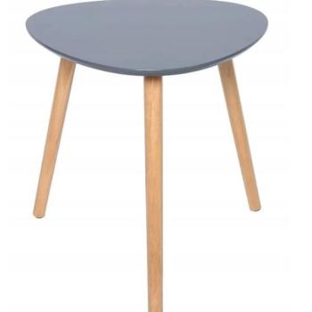 Modern dohányzóasztal 40 cm - szürke kép