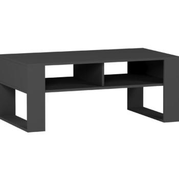 Modern dohányzóasztal 58 x 90 x 55 cm antracit kép