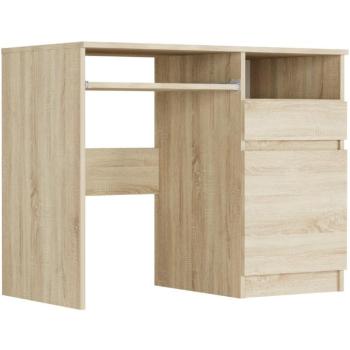 Modern íróasztal szekrénnyel 90x50 cm - különböző színváltozatokban sonoma kép