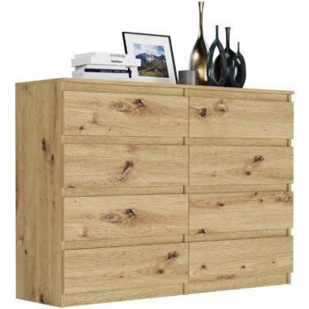 Modern komód 8 fiókos R-140-S8 - különböző színváltozatokban artisan kép