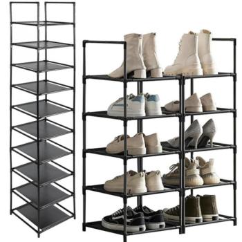 Moduláris cipőállvány előszobába - 10 emeletes kép