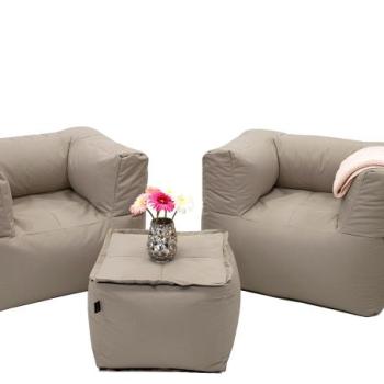 MODULTEX textil moduláris készlet 2 személyes (cappuccino) kép