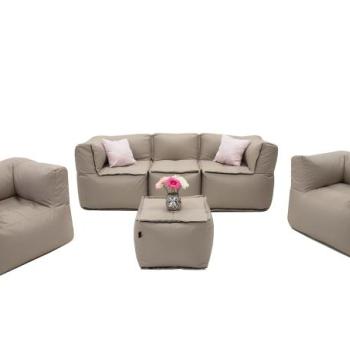 MODULTEX textil moduláris készlet 5 személyes (cappuccino) kép