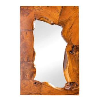 MOSAIC barna tikfa falitükör kép