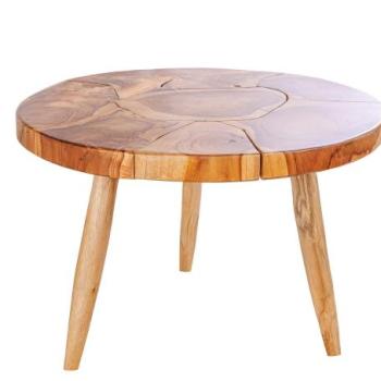 MOSAIK barna tikfa dohányzóasztal kép