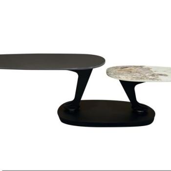 MOVEMENT barna kerámia dohányzóasztal 160cm kép