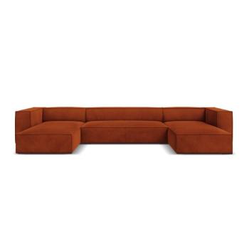 Narancssárga sarokkanapé ("U" alakú) Madame – Windsor & Co Sofas kép