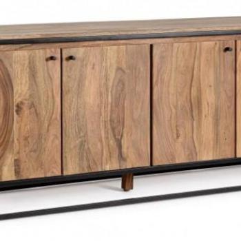 NARTAN Barna Sheesham fa Tálalószekrény kép