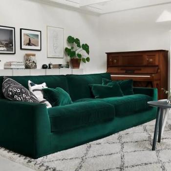 NEW YORK zöld moduláris sarokkanapé kép