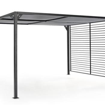 NOAH antracit pergola 3x3,6 m kép