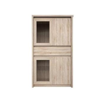 NORTY barna mdf vitrin kép