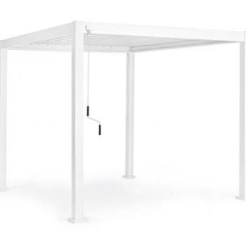 OCEAN fehér pergola 3x3 m kép