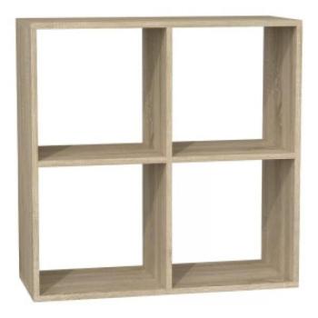 Odell Malax 2X2 polc, 74x75x30 cm, sonoma kép