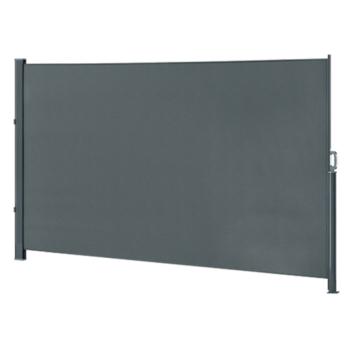 Oldalsó válaszfal, antracit, 3x2 m, TAKSA NEW kép