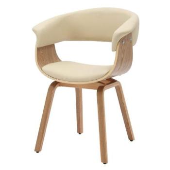 ORGANIC bézs műbőr szék kép