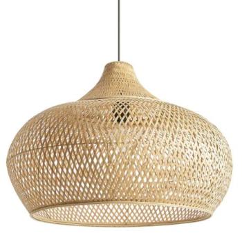 ORGANIC LIVING bézs bambusz függőlámpa kép