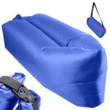 Óriás XXL Lazy Bag légkanapé - 230 cm x 70 cm x 80 cm -kék kép