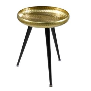 ORIENT arany sárgaréz dizájn lerakóasztal kép