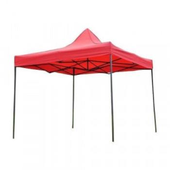Összecsukható kerti pavilon 3*3 méteres sátor piros kép