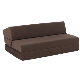 Összecsukható matrac/fotel, 2v1, barna Taupe, VEDIS kép
