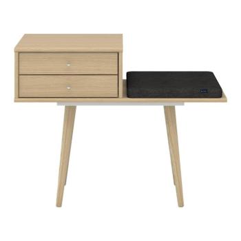 Pad tölgy dekorral Mistral Bench kép