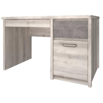 PC asztal 1D2S, nairobi gesztenye/onix, JESI NEW kép