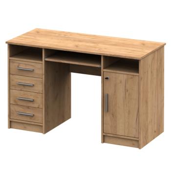 PC asztal, artisan tölgy, B9 NEW kép