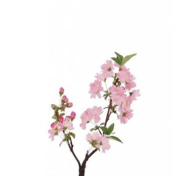 PEAR lörtefa ág rózsaszín virágokkal 48cm kép