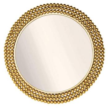 PEARLS arany vas falitükör kép