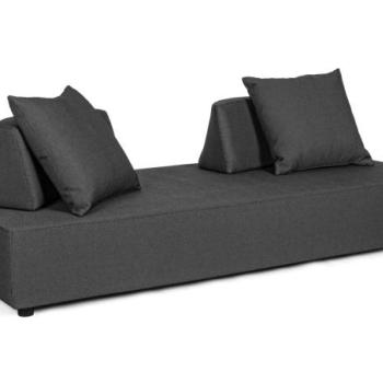 PIPER sötétszürke kanapé kép