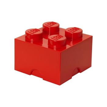 Piros szögletes tárolódoboz - LEGO® kép