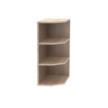 PLUS barna mdf alsó konyhaszekrény 30cm kép