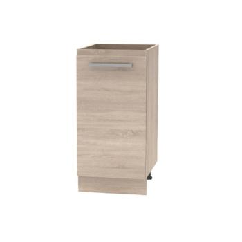 PLUS barna mdf alsó konyhaszekrény 40cm kép