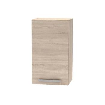 PLUS barna mdf egyajtós felső konyhaszekrény 40cm kép