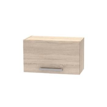 PLUS barna mdf egyajtós felső konyhaszekrény 60cm kép