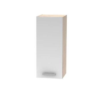 PLUS fehér mdf egyajtós felső konyhaszekrény 30cm kép