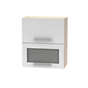 PLUS III fehér mdf kétajtós felső konyhaszekrény 60cm kép