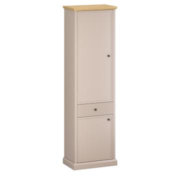 Polcos szekrény, szürkésbarna Taupe/kő tölgy, IDOL 2D1S kép