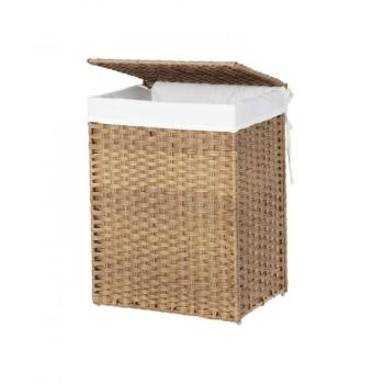 Polyrattan szennyeskosár - Songmics - 90 L kép