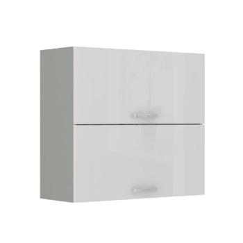 PRADO fehér mdf felső konyhaszekrény 80cm kép