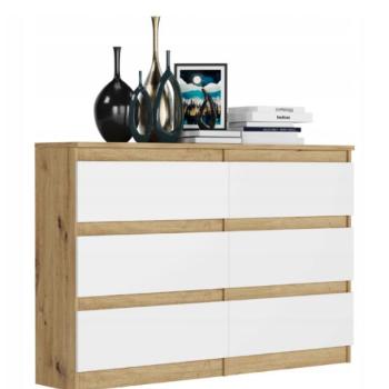 Praktikus komód R-120 - különböző színű változatokban artisan mix fehér kép