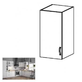 PROVANCE fehér mdf felső konyhaszekrény balos 40cm kép
