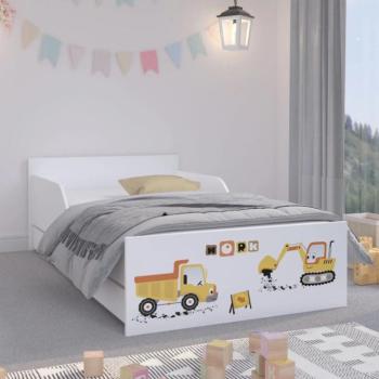 PUFI Fehér gyerekágy 160 x 80 cm - Munkagépek kép