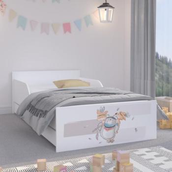 PUFI Fehér gyerekágy 180 x 90 cm - A három jóbarát kép